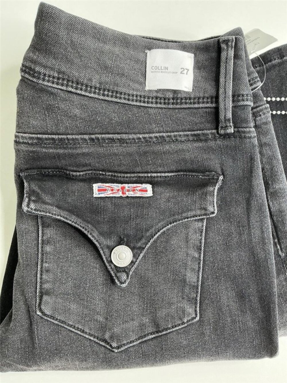 Hudson Jeans Women’s Size 27 Black Wash- Low Rise Bootcut Made in USA, Y2K Style